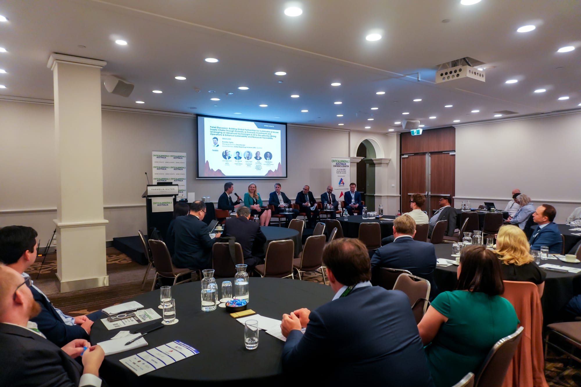 Perth Critical Minerals Event on-site